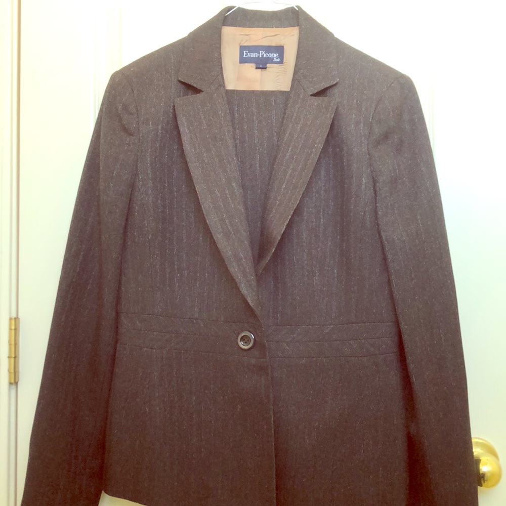 Evan-Picone Womens Pant Suit